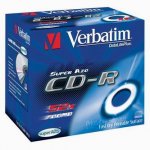 Verbatim CD-R 700MB 52x, printable, jewel, 10ks (43325) – Zboží Živě