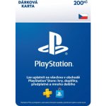 PlayStation dárková karta 200 Kč – Zboží Dáma