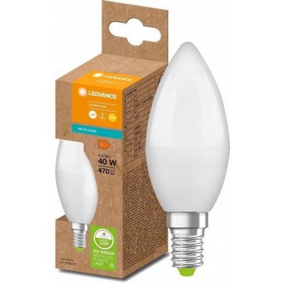 LEDVANCE LED žárovka B40 E14/4,9W/230V 2700K – Hledejceny.cz