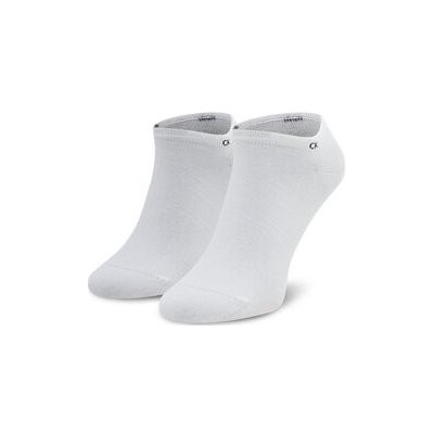 Calvin Klein Sada 2 párů pánských nízkých ponožek 701218714 Bílá – Zboží Mobilmania