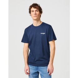 Wrangler trička 2ks W7BZFQE12 112334265 2 PACK SIGN OFF TEE True Navy