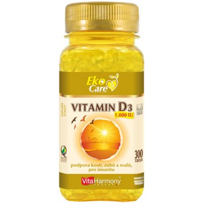 VitaHarmony Vitamin D3 1.000 IU 300 tablet