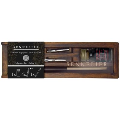 Sennelier Indian Ink wood kaligrafická sada 6 ks 134024 – Zboží Dáma Sennelier Indian Ink wood kaligrafická sada 6 ks 134024 – Zboží Dáma