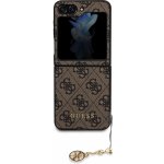Pouzdro Guess 4G Charms Samsung Galaxy Z Flip 5 Brown – Zboží Živě
