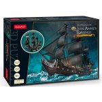 CubicFun 3D puzzle Plachetnice Queen Anne's Revenge Svítící 293 ks – Zboží Mobilmania