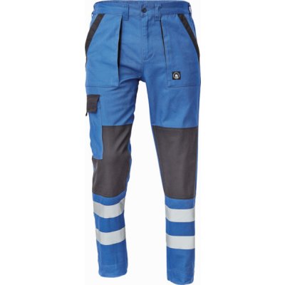 Cerva Montérkové kalhoty MAX NEO s reflexními pruhy modrá – Zboží Mobilmania