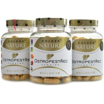 Golden Nature Exclusive Ostropestřec mariánský komplex 300 kapslí – Hledejceny.cz