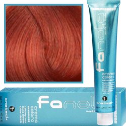 Fanola Colouring Cream profesionální permanentní barva na vlasy 7.44 100 ml