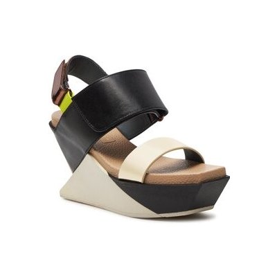 United Nude Sandály Delta Wedge Sandal 1041358016 Hnědá – Zboží Mobilmania