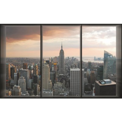 ForWall Fototapeta New York - pohled z okna vlies 208 x 146 cm – Zboží Mobilmania