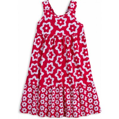 Dívčí šaty KYLY KYTIČKY červené – Hledejceny.cz