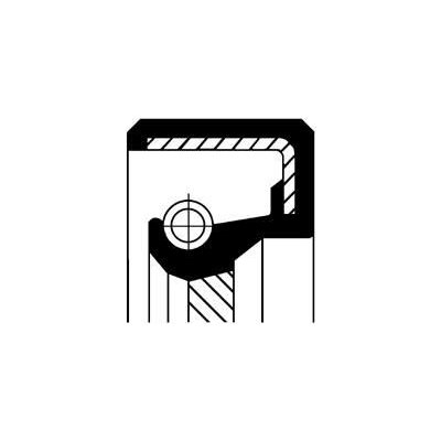 Těsnicí kroužek klikového hřídele CORTECO 12010693 – Zboží Mobilmania