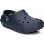 Crocs Nazouváky Classic Lined Clog 203591 Tmavomodrá – Zboží Dáma