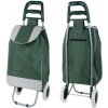 Nákupní taška a košík Verk 01745 Nákupní taška na kolečkách zelená