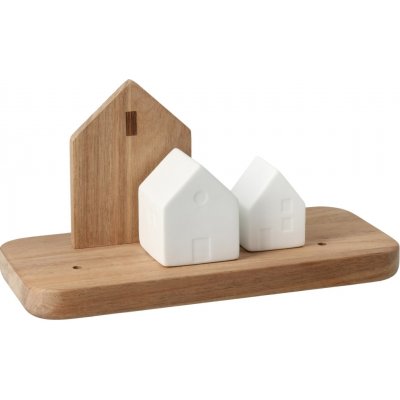 räder Dřevěná dekorace Christmas Landscape hnědá barva dřevo porcelán – Hledejceny.cz