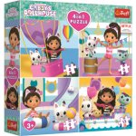 TREFL Gábinin kouzelný domek 4v1 4,6,9,12 dílků – Zboží Dáma