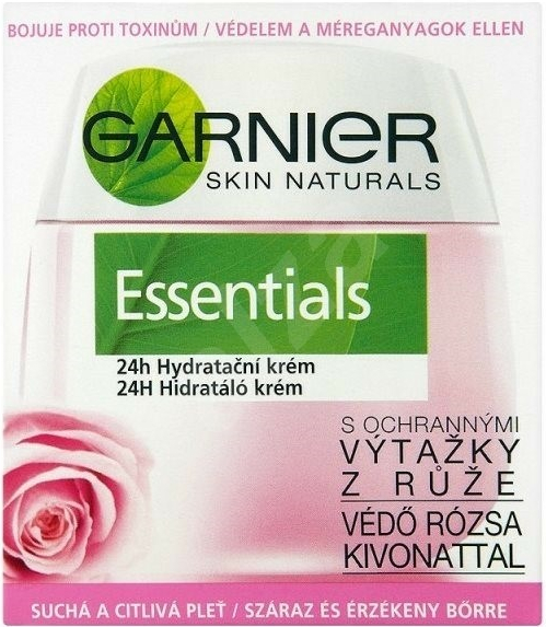 Garnier Essentials 24h hydratační krém se zmatňujícími výtažky z lopuchu 50  ml od 125 Kč - Heureka.cz
