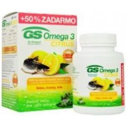 GS Omega 3 Citrus 60 kapslí