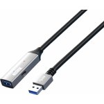 PremiumCord ku3rep10al USB 3.2 repeater a prodlužovací Male-Female, 5Gbps, 10m, stříbrný – Hledejceny.cz