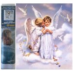Norimpex Diamantové malování Andílci 30 x 40 cm – Hledejceny.cz