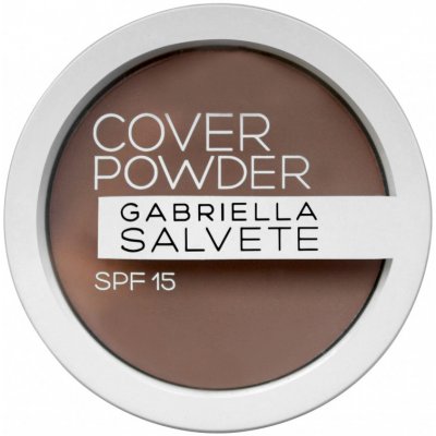 Gabriella Salvete Cover Powder kompaktní pudr s vysoce krycím efektem SPF15 04 Almond 9 g