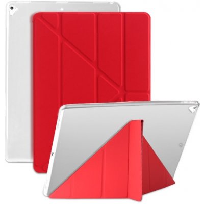 Protemio Leather Zaklápací obal Apple iPad Pro 12.9 2015 / 2017 39205 červený – Hledejceny.cz