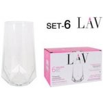 LAV Sklenice na nápoje 6 x 460 ml – Zboží Mobilmania
