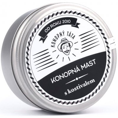 Konopný Táta Konopná mast s kostivalem 200 ml – Zboží Mobilmania