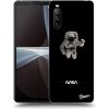 Pouzdro a kryt na mobilní telefon Sony Pouzdro Picasee silikonové Sony Xperia 10 III - Astronaut Minimal černé