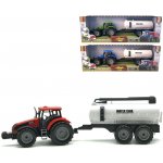 Alltoys Traktor na setrvačník s cisternou červený – Hledejceny.cz
