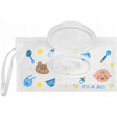 BocioLand Pouzdro/obal na vlhčené ubrousky It´s a boy – Zboží Dáma