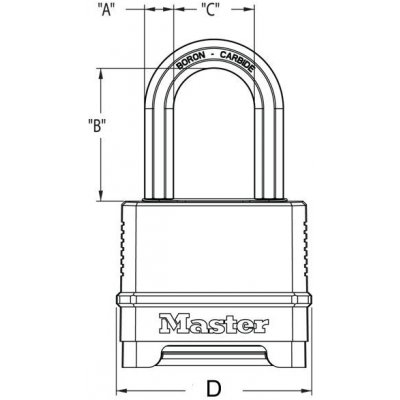 Master Lock M175EURDLH – Zboží Mobilmania
