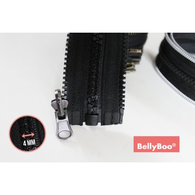 Zip adaptér Kostěný o šíři 4 mm se dvěma jezdci od YKK – Hledejceny.cz