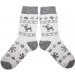 Ovčí ponožky Merino jelen šedá – Zboží Mobilmania