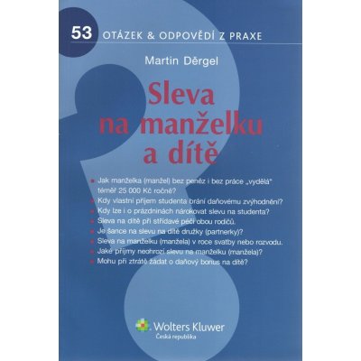 Sleva na manželku a dítě - Martin Děrgel – Hledejceny.cz