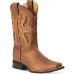 Stars & Stripes Boty westernové WB- pánské hnědé – Sleviste.cz