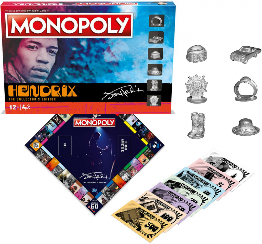 Winning Moves Monopoly Jimi Hendrix EN