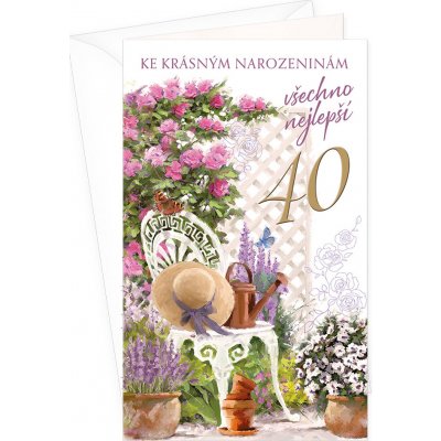 ARGUS Přání k narozeninám - 40 15-6519c40 – Zboží Mobilmania