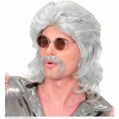 Widmann Paruka retro šedivá s knírem – Zbozi.Blesk.cz