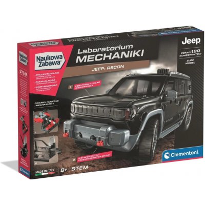 Clementoni Vědecká zábava – Mechanické laboratoře: Jeep Recon – Hledejceny.cz