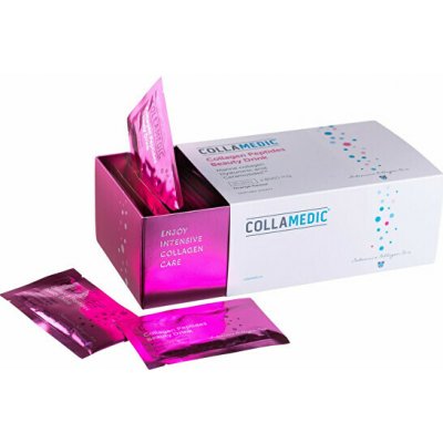 Collamedic Collagen Peptides Beauty drink, 8560 mg, 30 sáčků + vitamín C – Hledejceny.cz