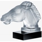 Skleněná figurka Hlava bělouše z českého křišťálu Preciosa – Hledejceny.cz