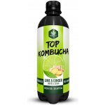Topnatur top bio kombucha limetka & zázvor 0,5 l – Zboží Dáma