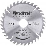 EXTOL PREMIUM Kotouč pilový s SK plátky, O 210x3,0x30mm, 40T (8803236) – Zboží Mobilmania