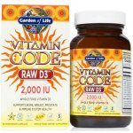 Garden of Life Vitamin D3 RAW 2000 IU 60 kapslí – Hledejceny.cz