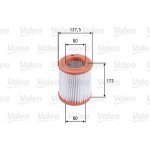 Vzduchový filtr VALEO 585677 – Hledejceny.cz