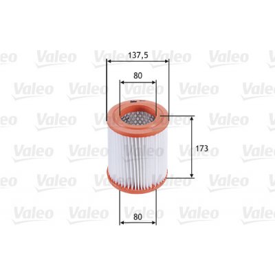 Vzduchový filtr VALEO 585677 – Hledejceny.cz