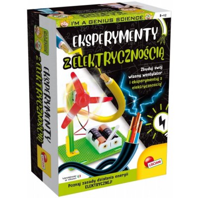 Lisciani Vědecká sada Jsem génius Experimenty s elektřinou – Hledejceny.cz