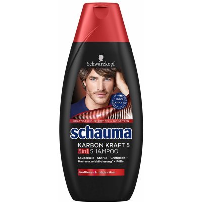 Schauma Shampoo For Men Kaebon Kraft 5v1 400 ml