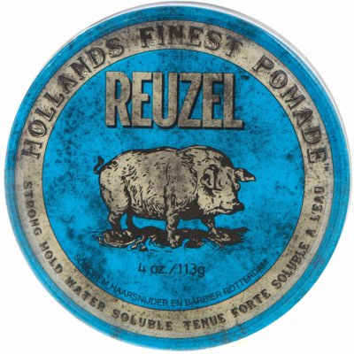 Reuzel Blue Strong Hold Water Soluble High Sheen pomáda 113 g – Zbozi.Blesk.cz